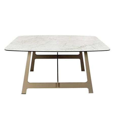 Table basse OBLIK carrée vue face