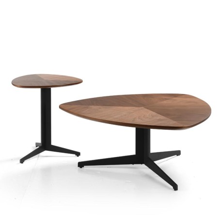 gamme table basse coin canapé oslo bois céramique & pied noir