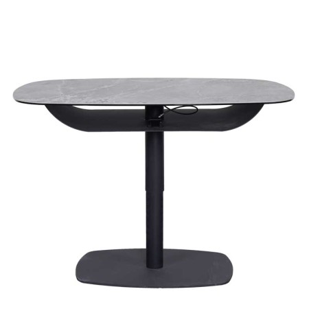 Table relevable UPPY plateau céramique position haute